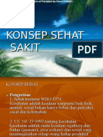 Konsep Sehat Sakit