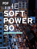 The  Top 30 Soft Power  Countries, 2016