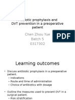 Antibiotic Prophy and DVT Prev