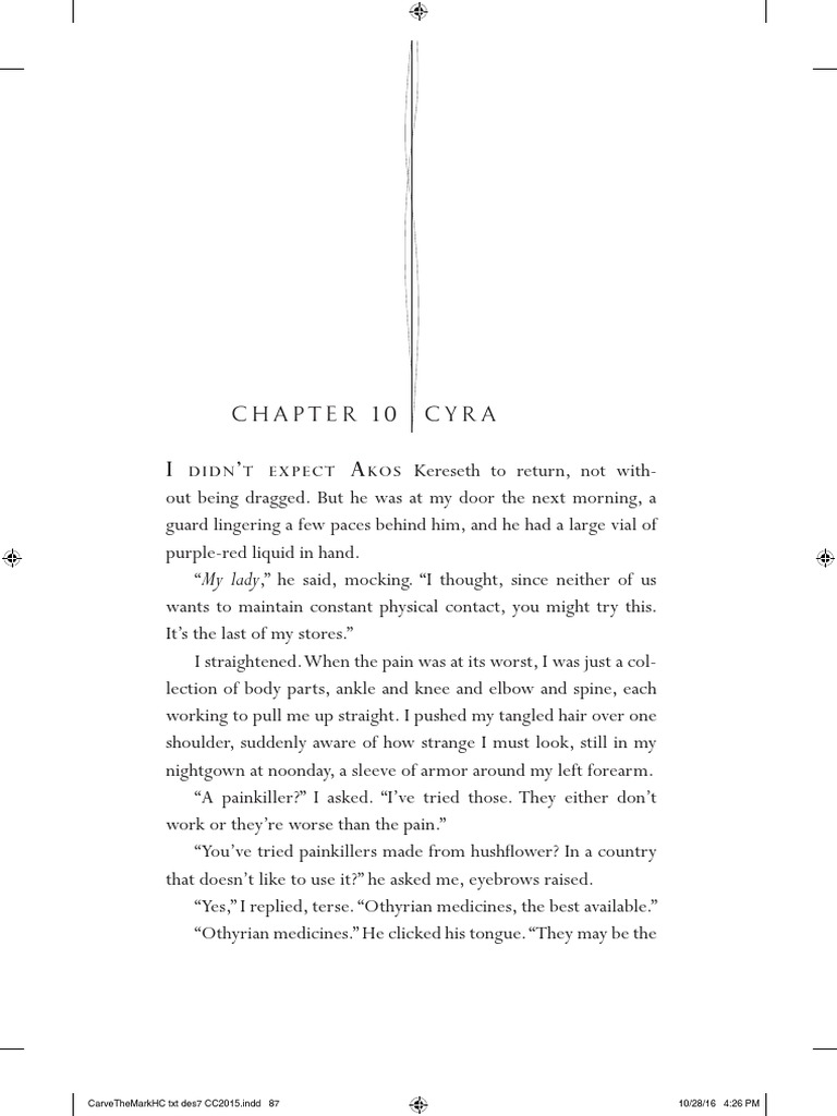 Carve The Mark Excerpt | PDF | Nature