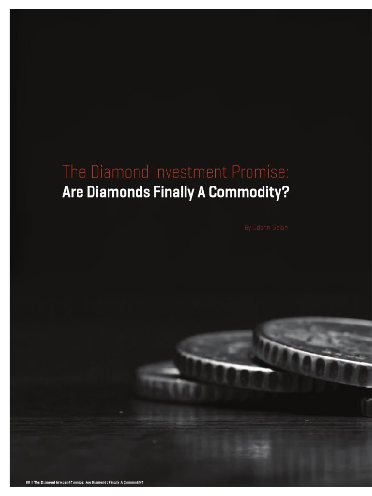 The Diamond Investment-Promise-IDEX Magazine Focus-August 2012 | PDF ...