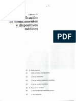 4-Capitulo Iv Clasificacion de Medicamentos y Dispositivos Medicos PDF