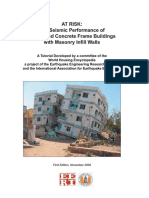 The Seismic Performance of Reinforced Concrete Frame Buildings With Masonary Infill Walls