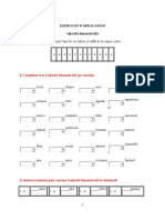 Adj Demonstratifs Exercices