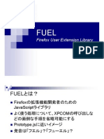 FUEL Firefox User Extension Library