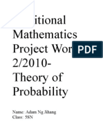 Additional Mathematics Project Work 2
