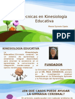 Técnicas en Kinesiología Educativa