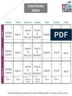 Workout Calendar 1 PDF