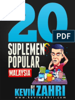 20 Panduan Suplemen Popular Malaysia