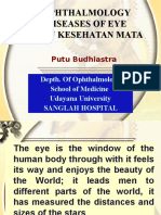 Ophthalmology Diseases of Eye Ilmu Kesehatan Mata: Putu Budhiastra