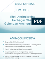 Referat Farmasi - Efek Antimikroba berbagai Obat gol. Aminoglikosida