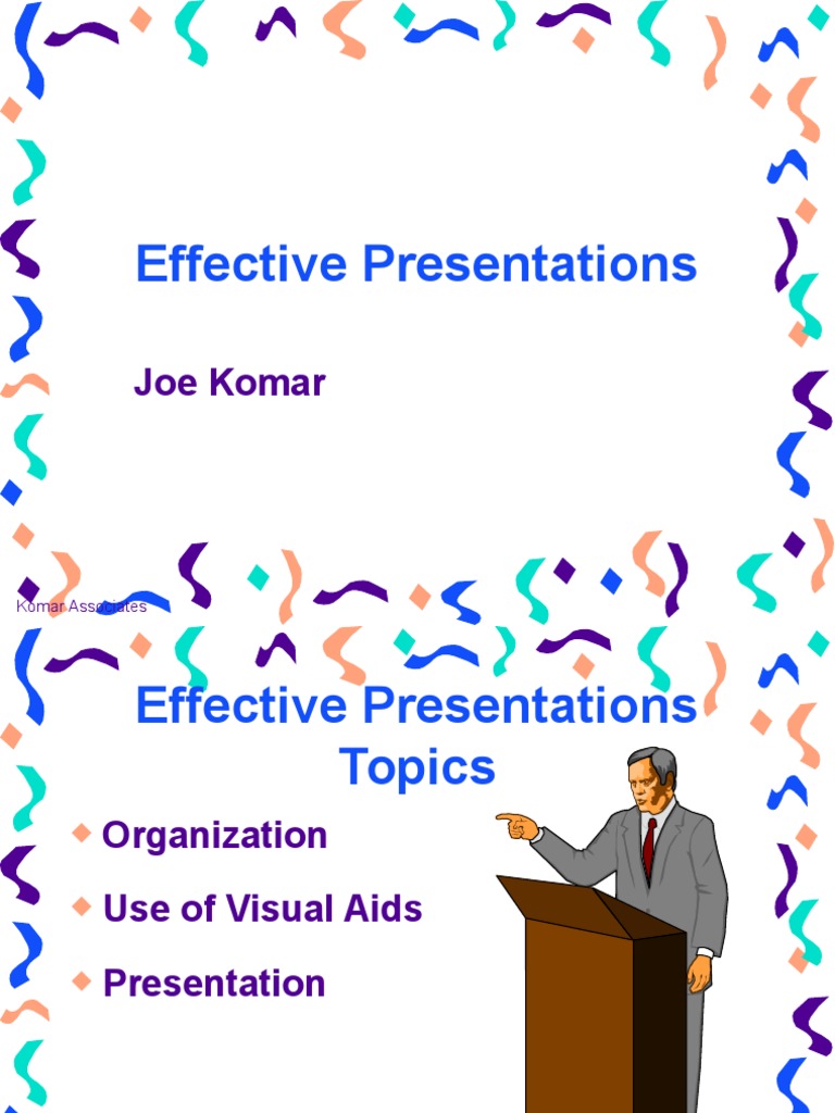 Mastering Effective Presentations | PDF