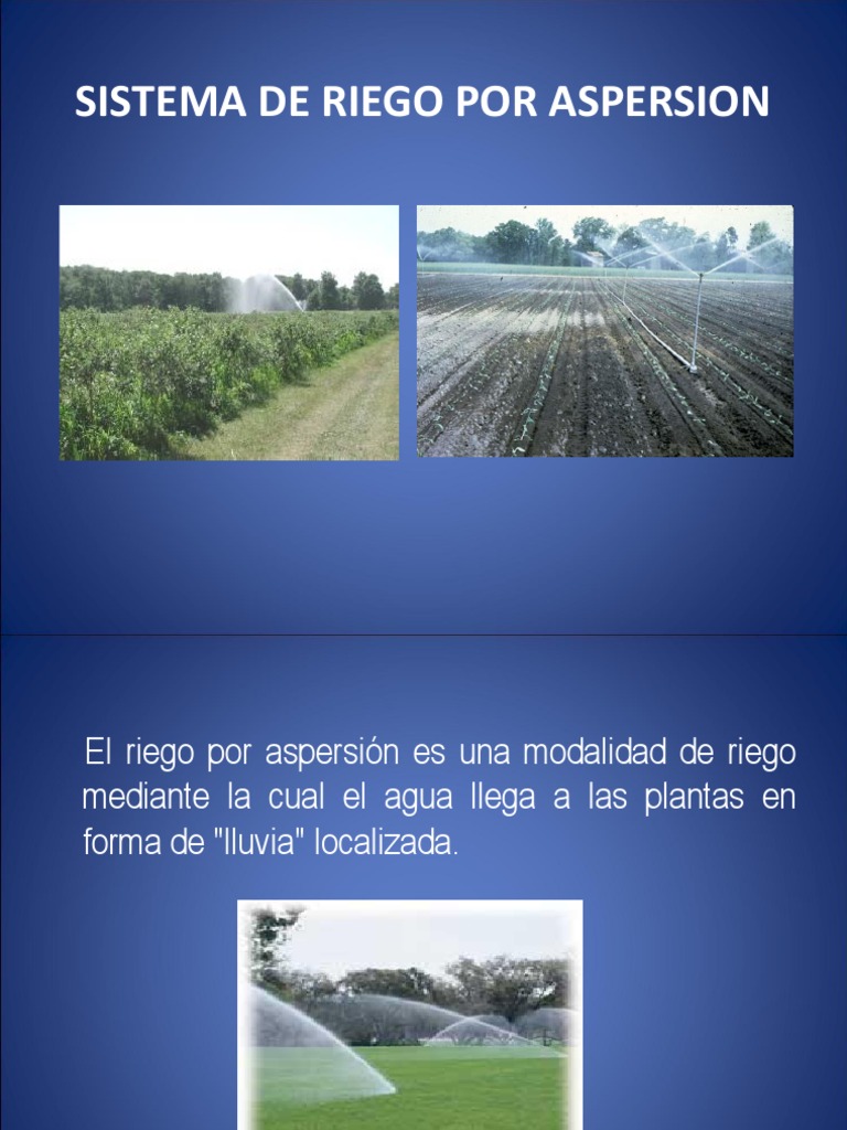 Sistema De Riego De Ppt Módulo 4: Riego. Esta Presentación Ofrece
