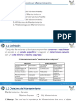 Cap 1 - Introducción Al Mantenimiento