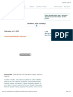 Cash Flow Quadrant - Robert Kiyosaki - Summary