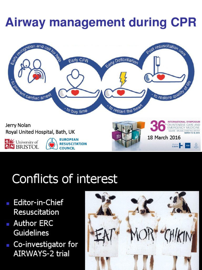 Airway Management During CPR: Jerry Nolan Royal United Hospital, Bath
