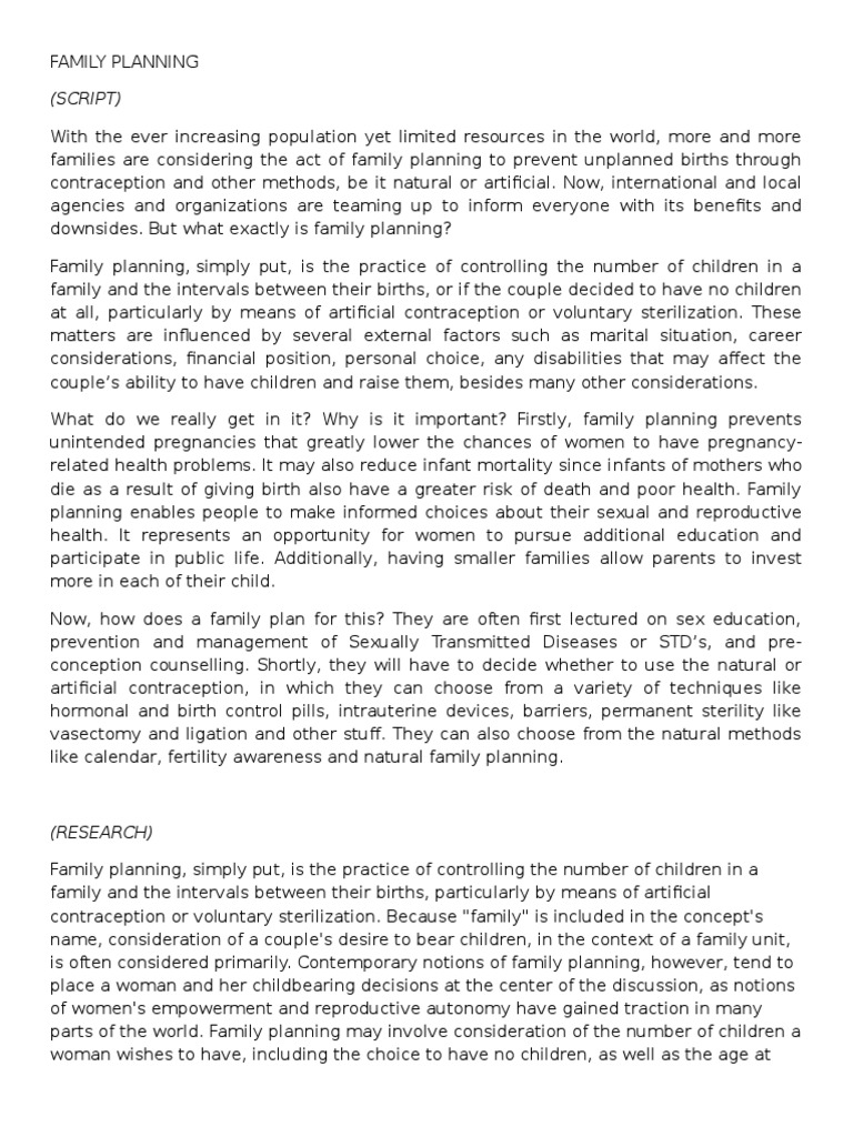 Family Planning Family Planning (38 views)