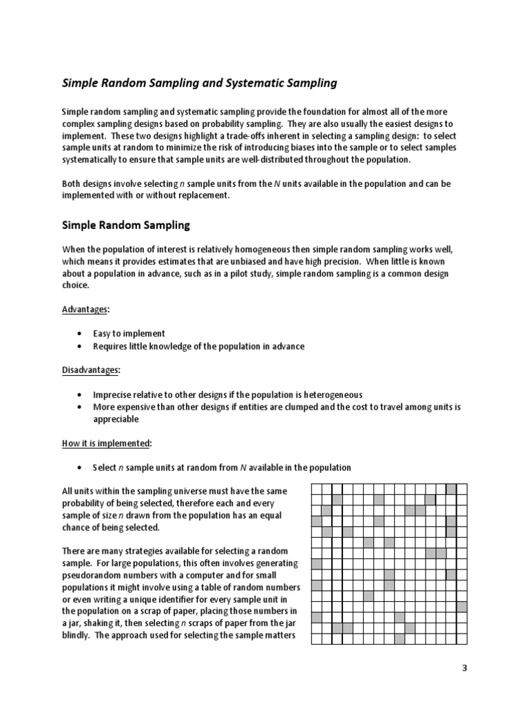 Sampling Design PDF | PDF