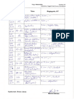 Megtartott Matematika Orak 1