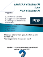 Larutan Elektrolit Ppt Klompok5