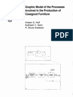 Graphic Model of The Processes Involved in The Production of Casegood Furniture