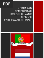 Download Kebijakan Pemerintah Kolonial Yang Memicu Perlawanan Lokal by Regina SN336602491 doc pdf