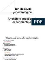 Tipuri de Studii Epidemio, Ancheta de Cohorta