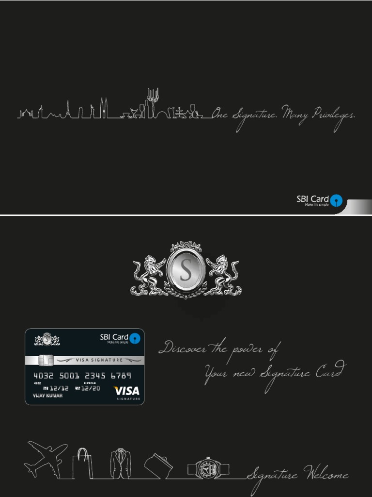 SBI Signature Card Benefits Overview | PDF | Airport Lounge | Loyalty ...