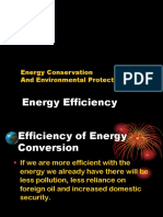 Energy Efficiency: Energy Conservation and Environmental Protection