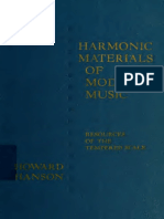 Harmonic Materials of Modern Music Howard Hanson