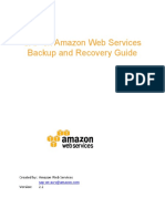 Sap On Aws Backup and Recovery Guide v2 2