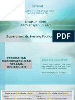 Referat CHF Pada Kehamilan