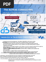 The Alykas Consulting: Specialists in SAP Direct Hire and SAP Consulting Solutions