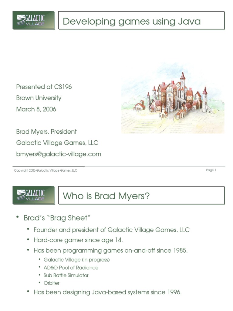 Developing Games Using Java | PDF | Artificial Intelligence ...