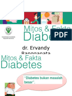 Mitos Fakta Diabetes