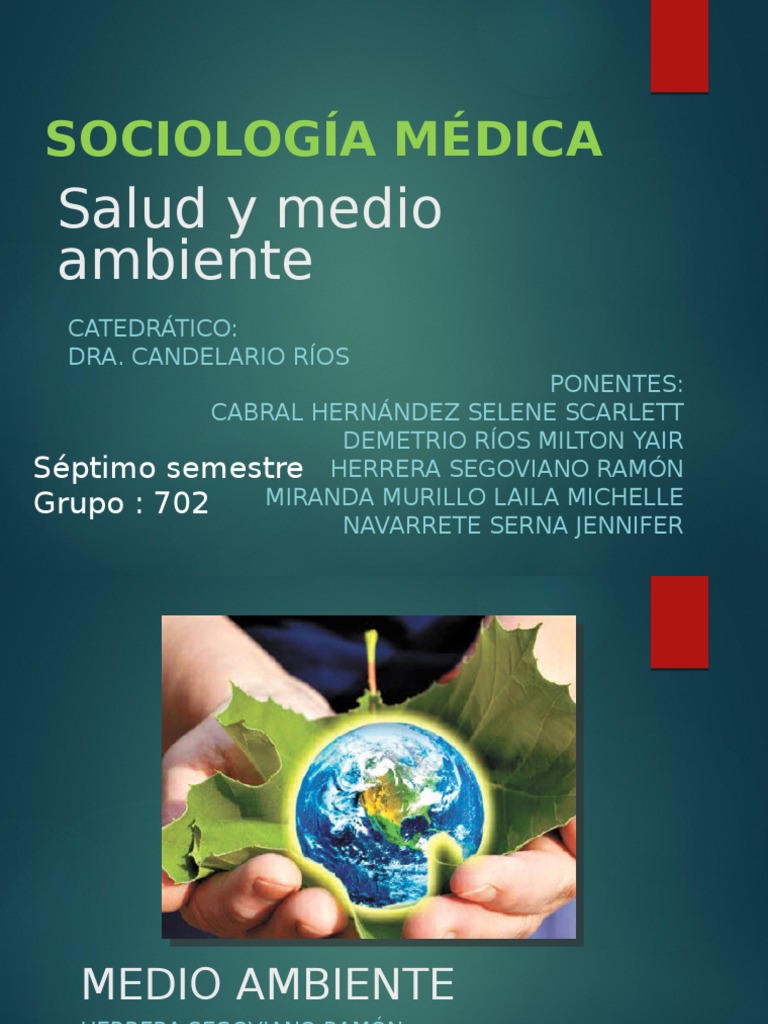 Salud y Medio Ambiente en México | PDF | Tasa de mortalidad | Entorno ...
