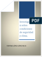 Investigación Sobre Condiciones de Seguridad en Carreteras y Avisos Sobre Clima