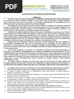 Derecho Penitenciario Supuesto Ejemplo 01