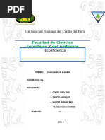 Sistemas Agroforetales en La Comunidad Campesina de Acopal