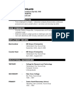 Resume Pattern