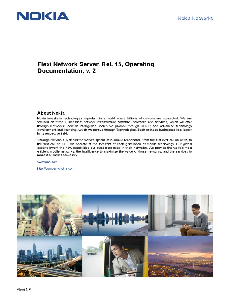 Flexi Network Server - Rel 15 - Operating PDF | PDF