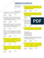 Tarea Fisica - Ejercicios - MRU