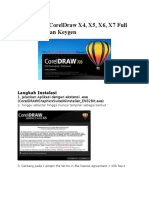 Cara Install CorelDraw X6