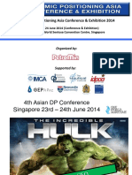 4th Dynamic Positioning Asia Conference & Exhibition 2014