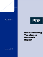 Rural Planning Typologies Research