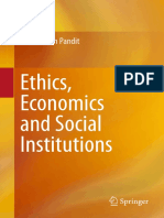 Ethics, Economics and Social Institutions: Vishwanath Pandit