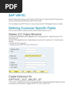 Sap Vim Iic