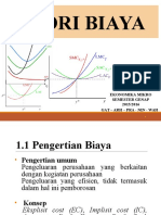 2015-16 2 EC200 Pertemuan 6-Teori Biaya