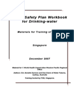 Water Safety Plan Workbook for Drinking Water