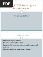 LLVM Tutorial